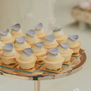 Mini tarta pie de limón